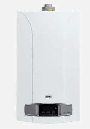 Kombi üçün qaz qazanı Baxi Luna 3, 24 Kw, İki konturlu, ağ