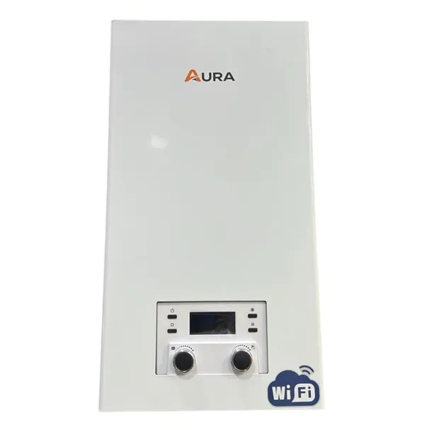 İki konturlu qaz kombisi Aura, 28 kVt, ağ — газовые котлы