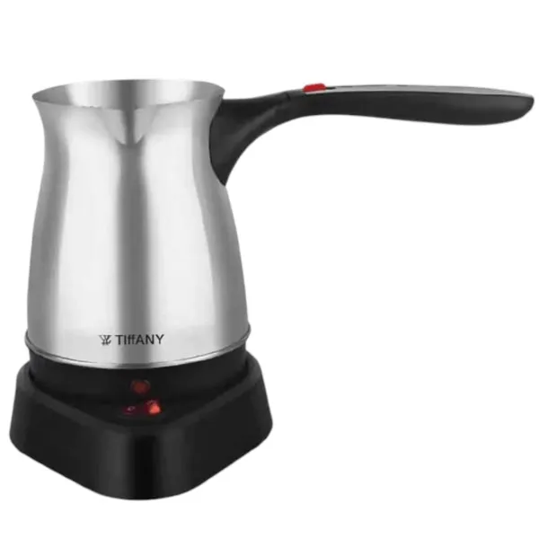 Qəhvəbişirən Tiffany, 600 Vt, 0.5 l, boz — qəhvə maşınları