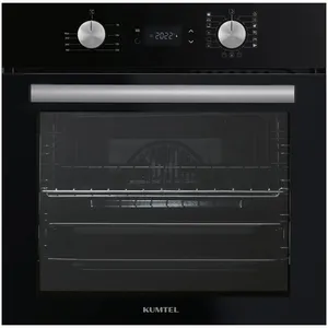 Quraşdırılan soba Kumtel, elektrik, 85 L, A, Qara