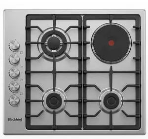 Qaz bişirmə paneli Blackbird 05-5890 Boz