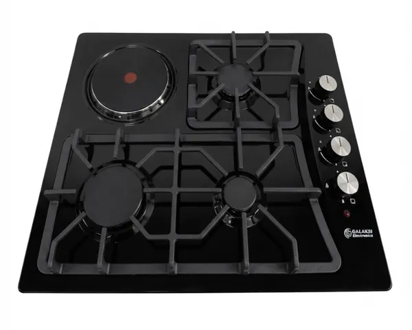 Bişirmə paneli Galaksi GGC.5829152_AS 4 konfor Qara — варочные панели