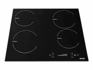 Quraşdırılan bişirmə paneli Elleti VC 2060 Black, Elektrik, Sensor, 4 konfor, 59 sm