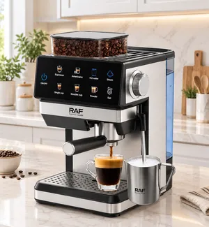 Espresso qəhvə maşını RAF 01-950 1350 W 20 bar Boz