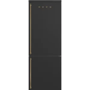 Smeg Cololine Soyuducu 70-lik (Antrasit) FA8005RAO5