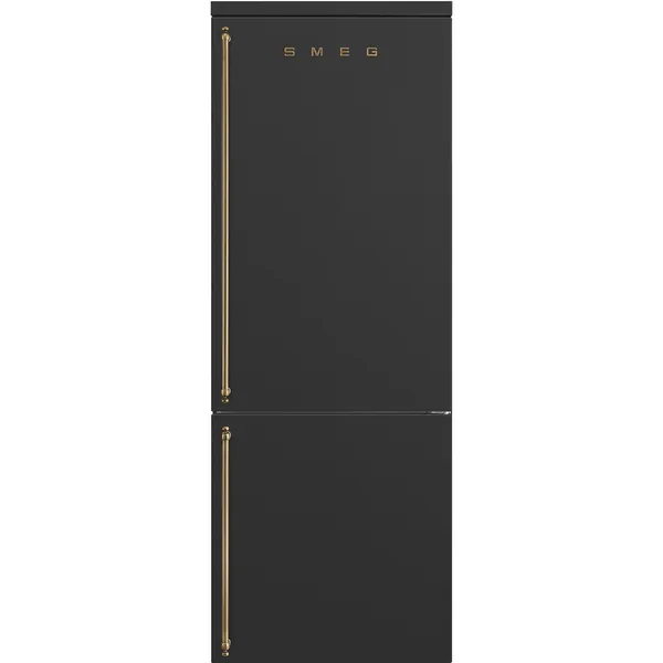 Smeg Cololine Soyuducu 70-lik (Antrasit) FA8005RAO5 — soyuducular