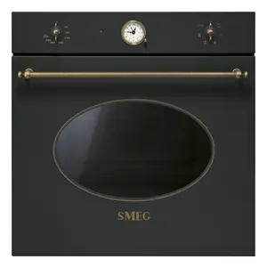 Smeg Antrasit Soba Fanı Dəstəkli SF800AO