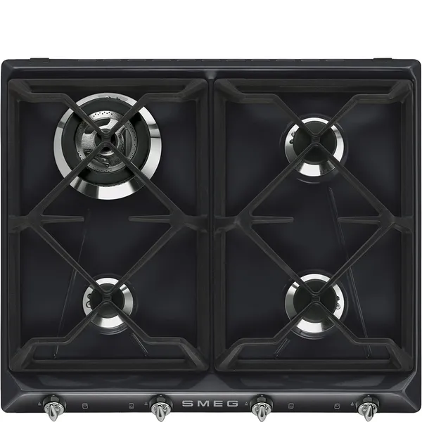 Smeg Qara Qaz Plitəsi SR964NGH — bişirmə panelləri