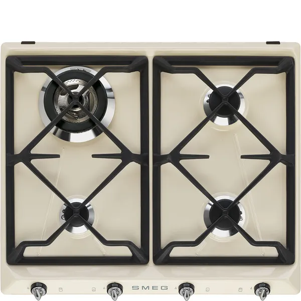 Smeg Krem Qaz Plitəsi SR964PGH — bişirmə panelləri