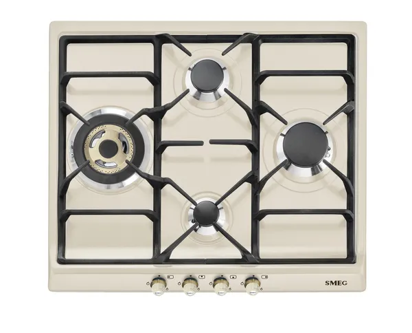 Smeg Krem Qaz Plitəsi SR764PO — bişirmə panelləri