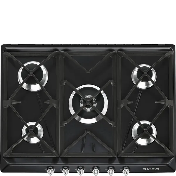 Smeg Qara Qaz Plitəsi SR975NGH — bişirmə panelləri