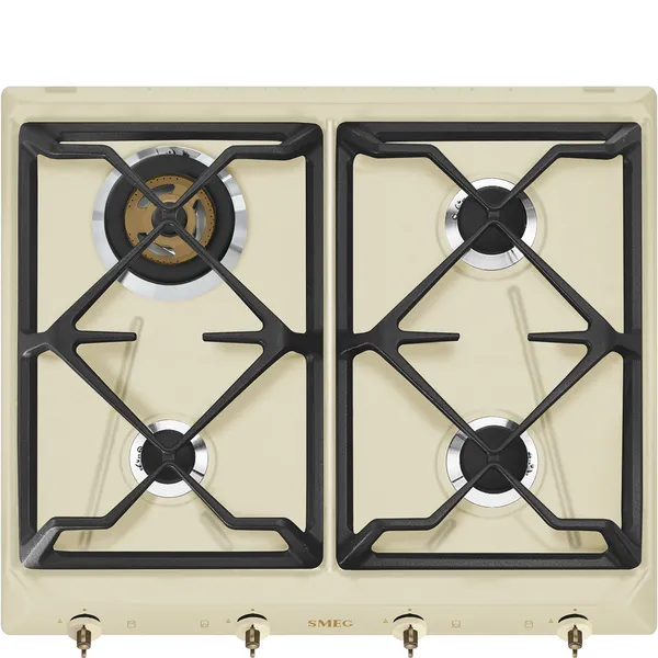Smeg Krem Qaz Plitəsi SRV864POGH — bişirmə panelləri