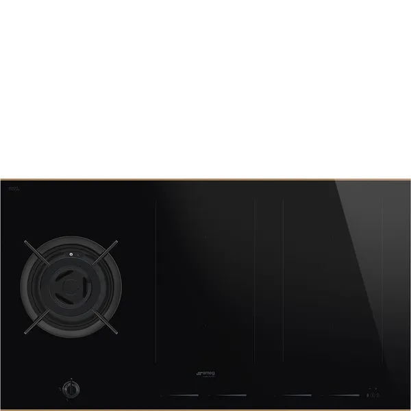 Smeg Qaz + Induksiya PM6954R — bişirmə panelləri