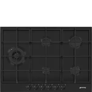 Smeg Qara Mat Qaz Plitəsi PX375LMB