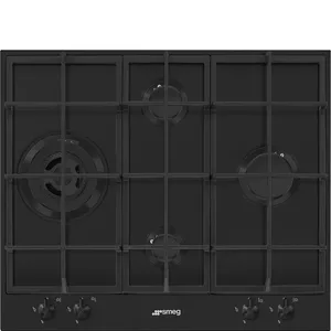 Smeg Qara Mat Qaz Plitəsi PX364LMB