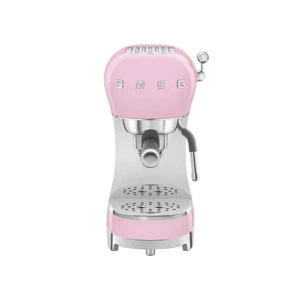 Smeg Çəhrayı Espresso kofe maşını ECF02PKEU — qəhvə maşınları