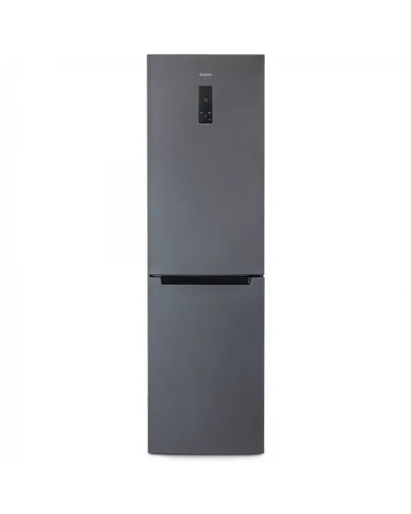 Biryusa W980NF, No Frost, ikiqapılı, gümüşü — soyuducular