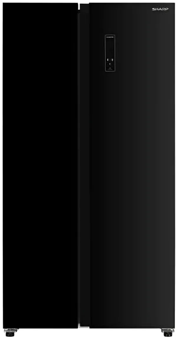 SHARP SJ-X655-BK3, No Frost, side-by-side, qara — холодильники