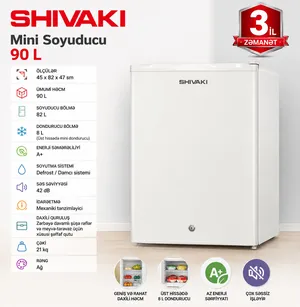 Shivaki 117AG 82/8 l 45×82×47 sm