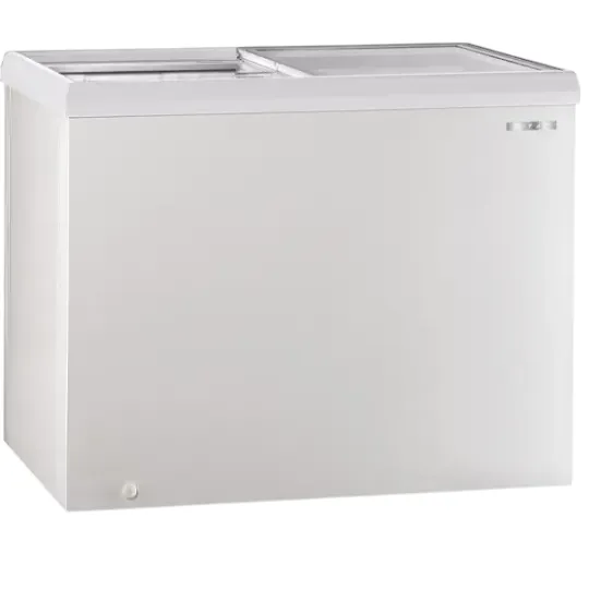 Pozis FH 255 şüşə qapaq Ağ — морозильники