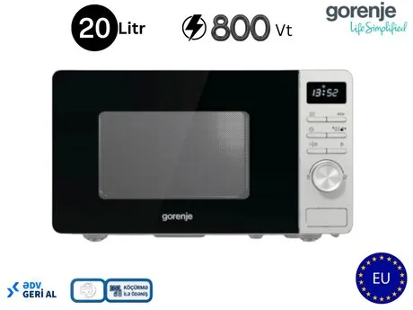 Mikrodalğalı soba Gorenje MO20A3X — mikrodalğalı sobalar