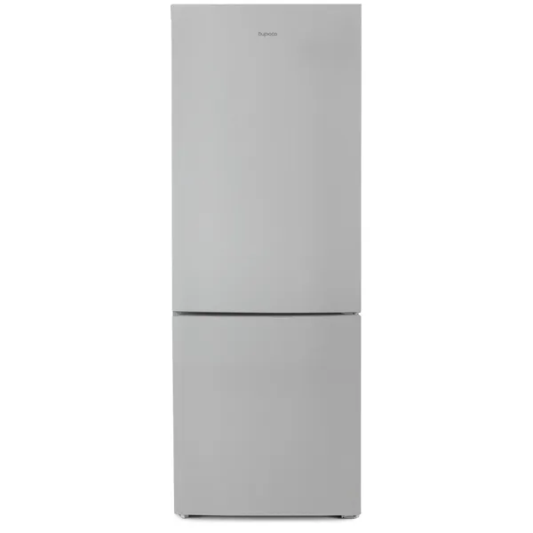 Biryusa M6134, damcı sistemli, ikiqapılı, gümüşü — soyuducular