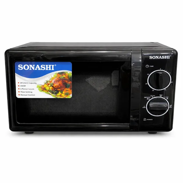 Mikrodalğalı soba Sonashi 20lt-Black-Edition — mikrodalğalı sobalar