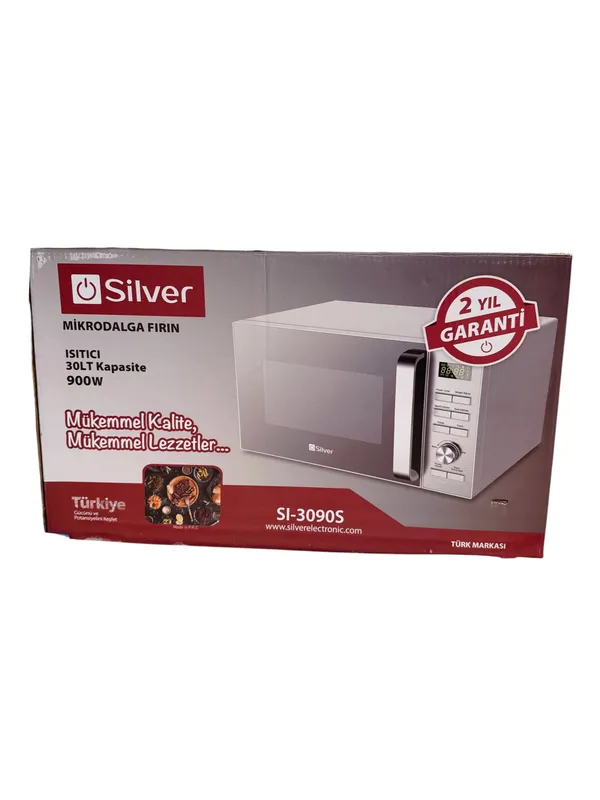 Mikrodalğalı soba Silver SI-3090S 900W — mikrodalğalı sobalar