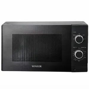 Mikrodalğalı soba Winsor, 20 L, 1200 Vt, qara