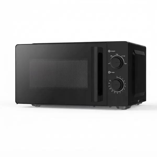 Mikrodalğalı soba Silver NV-773811, 20 L, 700 Vt, Mikrodalğalar, Qara — mikrodalğalı sobalar