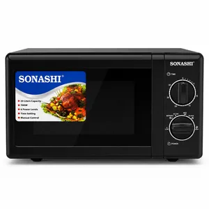 Mikrodalğalı soba Sonashi 20 l 700 W qara.