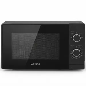Mikrodalğalı soba Winsor, 20 L, 1200 Vt, Mikrodalğalar, Qara