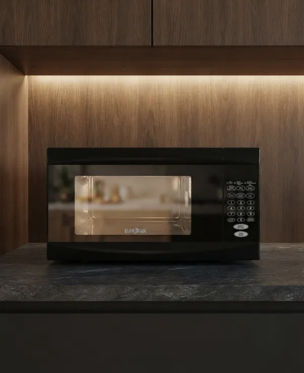 Mikrodalğalı soba Eurolux N-GH8, 23 L, 900 Vt, Qara — микроволновые печи