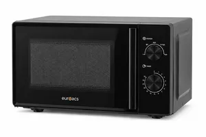Mikrodalğalı soba Euroacs EU-MO2220, 20 L, 700 Vt, qara