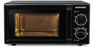 Mikrodalğalı soba Sonashi, 20 L, qara, 700 Vt