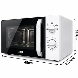Mikrodalğalı soba RAF R.8002, 23.2 L, 800 Vt, ağ