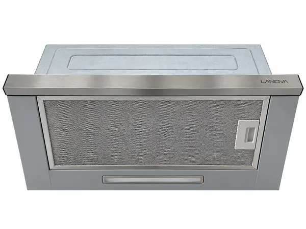 Quraşdırılan aspirator Lanova 1320-1 XP60 inox 800 m³/saat düyməli gümüşü-metalik-boz — вытяжки