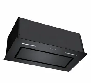 Quraşdırılan aspirator Davaline 1423 RC 8 BG 52 1200 m³/saat sensorlu qara