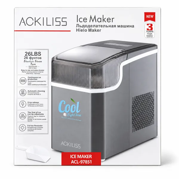 Buz hazırlayan cihaz Ackiliss ACL-97851 — dondurucular