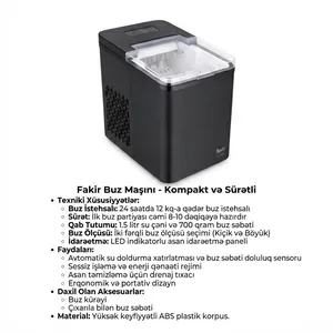 Buz generatoru Fakir Sitare, 2.2 l