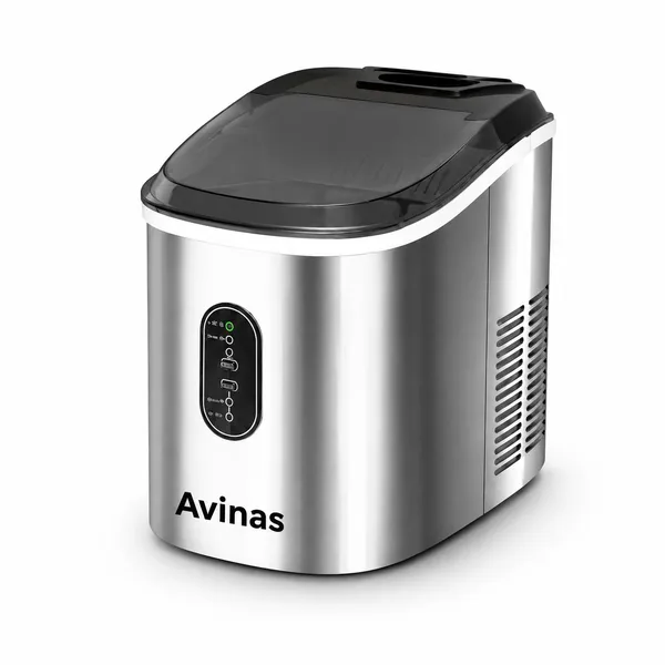 Buz generatoru Avinas, Əl, Gümüşü, 2.2 L — морозильники
