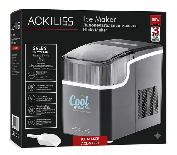 Buz generatoru Ackiliss ACL-97851 — морозильники