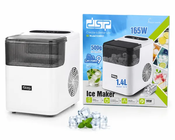 Buz generatoru DSP KD8001 (RS), ağ — морозильники