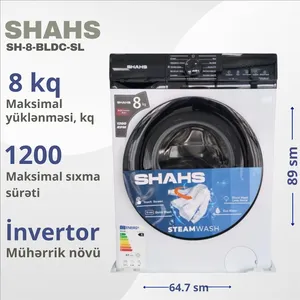 maşını Shahs SH-8-BLDC-WH White