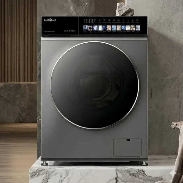 Eurolux EU-WM1274S-10BLDG7 10 kq BLDC 1200 dövr/dəq boz — paltaryuyan maşınlar