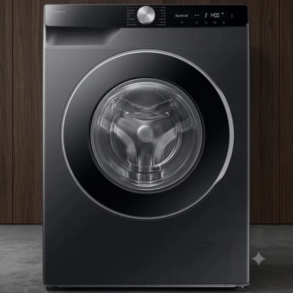 Samsung WW90DG6G94LB Qara 9 kq 1400 dövr/dəq Qurudulma yoxdur — paltaryuyan maşınlar