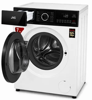 JVC WG NLDF07W5S, ağ, 7 kq, 1200 dövr/dəq