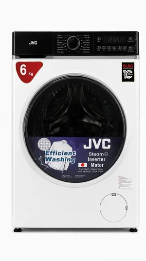 JVC WG-NLDF06W5S, Ağ, 6 kq, 1000 dövr/dəq