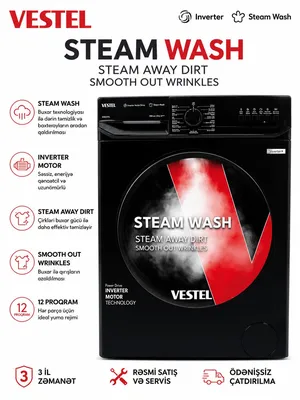 Vestel, Qara, 8 kq, 1200 dövr/dəq