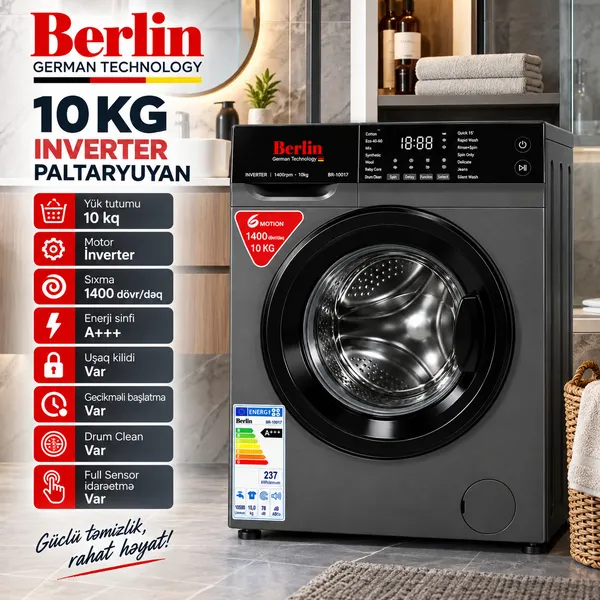 Berlin 10W1400S — paltaryuyan maşınlar